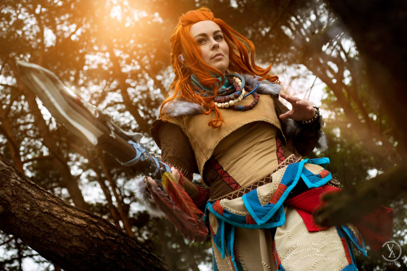 Illustration for article titled There's Already Horizon Zero Dawn Cosplay